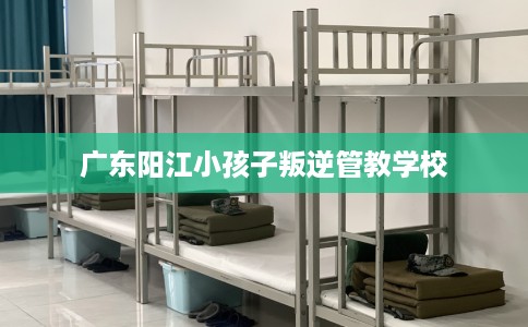 广东阳江小孩子叛逆管教学校