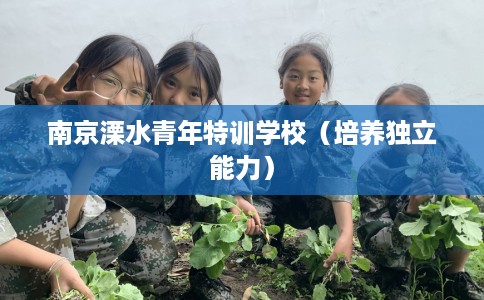 南京溧水青年特训学校（培养独立能力）