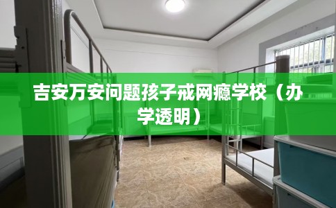 吉安万安问题孩子戒网瘾学校（办学透明）