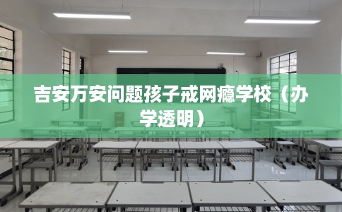 吉安万安问题孩子戒网瘾学校（办学透明）