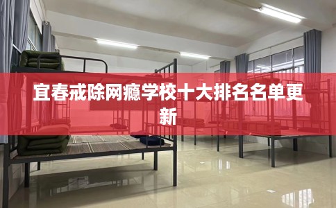 宜春戒除网瘾学校十大排名名单更新