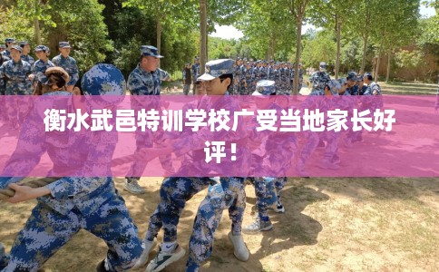 衡水武邑特训学校广受当地家长好评！