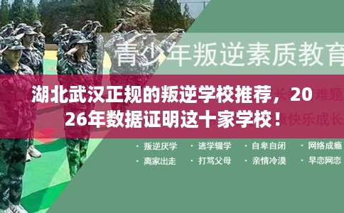 湖北武汉正规的叛逆学校推荐，2026年数据证明这十家学校！