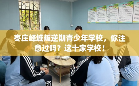 枣庄峄城叛逆期青少年学校，你注意过吗？这十家学校！