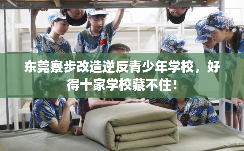 东莞寮步改造逆反青少年学校，好得十家学校藏不住！
