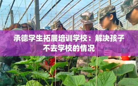 承德学生拓展培训学校：解决孩子不去学校的情况