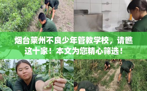 烟台莱州不良少年管教学校，请瞧这十家！本文为您精心筛选！