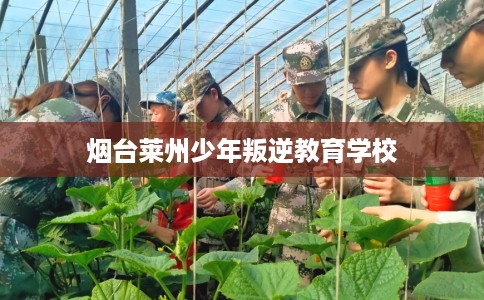 烟台莱州少年叛逆教育学校