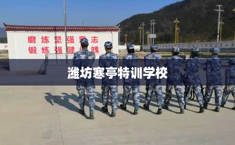 潍坊寒亭特训学校