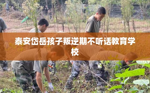 泰安岱岳孩子叛逆期不听话教育学校