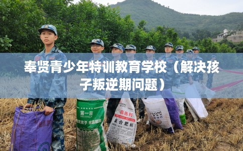 奉贤青少年特训教育学校（解决孩子叛逆期问题）