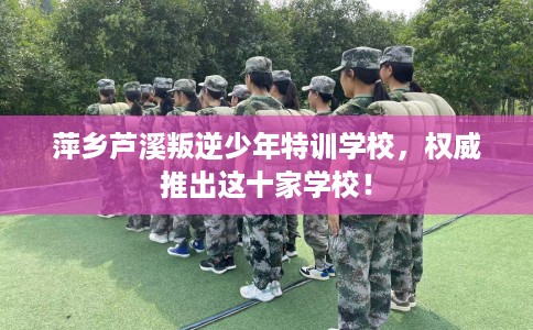 萍乡芦溪叛逆少年特训学校，权威推出这十家学校！