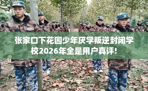 张家口下花园少年厌学叛逆封闭学校2026年全是用户真评!