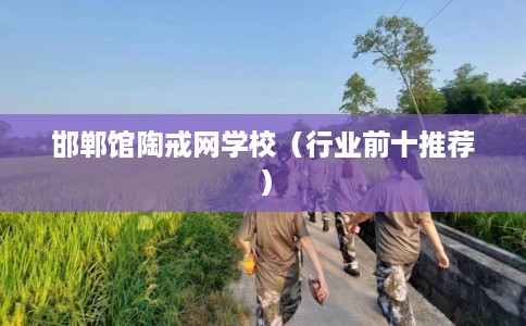 邯郸馆陶戒网学校（行业前十推荐）