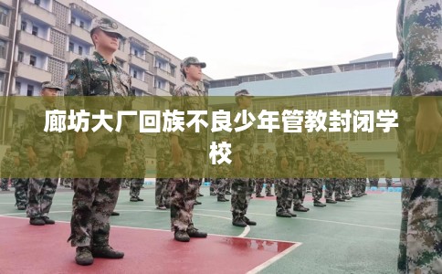 廊坊大厂回族不良少年管教封闭学校