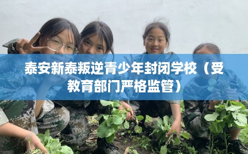 泰安新泰叛逆青少年封闭学校（受教育部门严格监管）