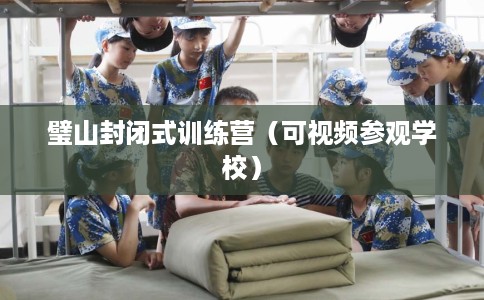璧山封闭式训练营（可视频参观学校）