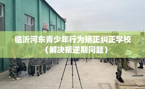 临沂河东青少年行为矫正纠正学校（解决叛逆期问题）