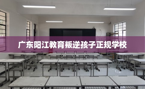 广东阳江教育叛逆孩子正规学校