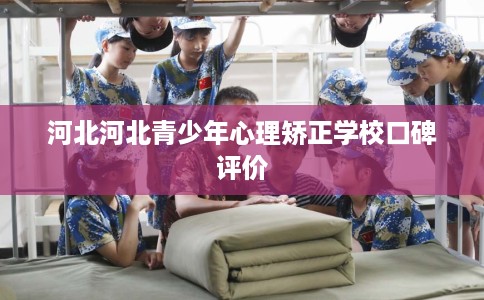 河北河北青少年心理矫正学校口碑评价