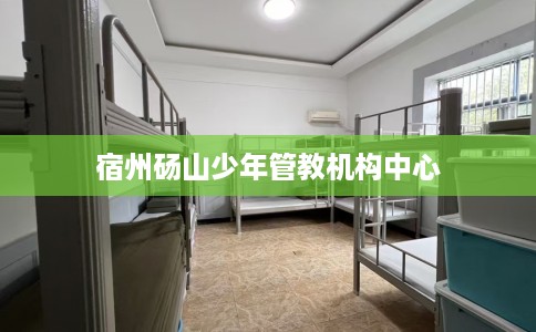 宿州砀山少年管教机构中心