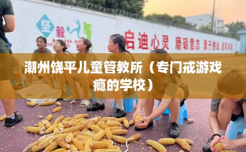 潮州饶平儿童管教所（专门戒游戏瘾的学校）