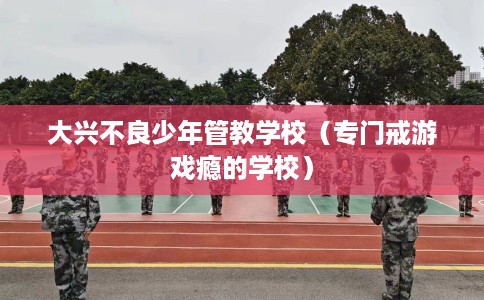 大兴不良少年管教学校（专门戒游戏瘾的学校）