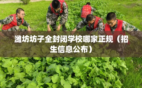 潍坊坊子全封闭学校哪家正规（招生信息公布）