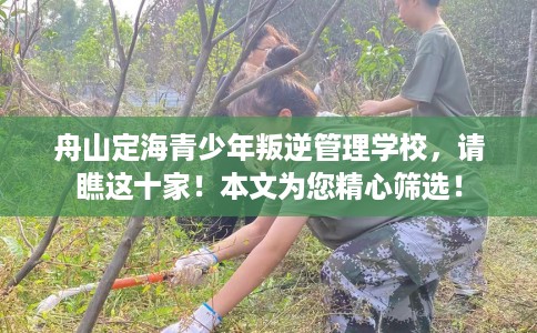 舟山定海青少年叛逆管理学校，请瞧这十家！本文为您精心筛选！