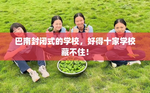 巴南封闭式的学校，好得十家学校藏不住！