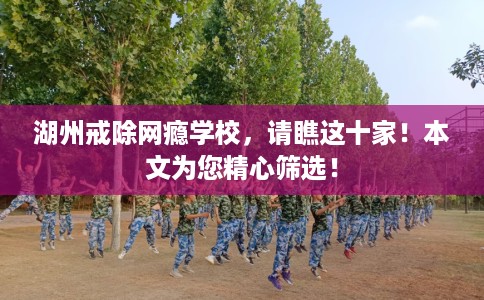 湖州戒除网瘾学校，请瞧这十家！本文为您精心筛选！