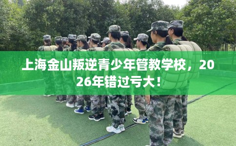 上海金山叛逆青少年管教学校，2026年错过亏大！