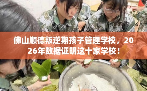 佛山顺德叛逆期孩子管理学校，2026年数据证明这十家学校！
