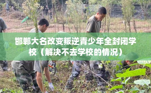 邯郸大名改变叛逆青少年全封闭学校（解决不去学校的情况）