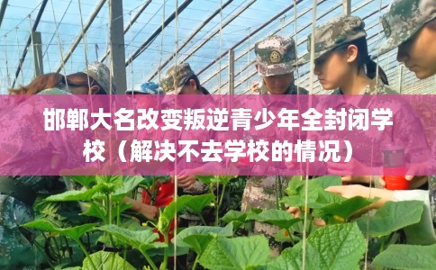 邯郸大名改变叛逆青少年全封闭学校（解决不去学校的情况）