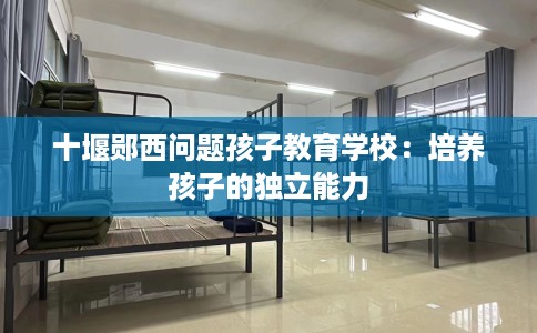 十堰郧西问题孩子教育学校：培养孩子的独立能力