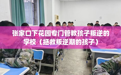 张家口下花园专门管教孩子叛逆的学校（拯救叛逆期的孩子）