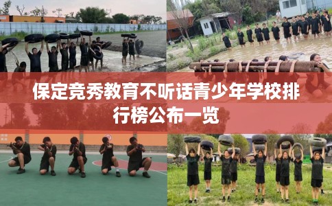 保定竞秀教育不听话青少年学校排行榜公布一览