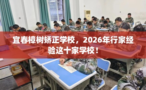 宜春樟树矫正学校，2026年行家经验这十家学校！