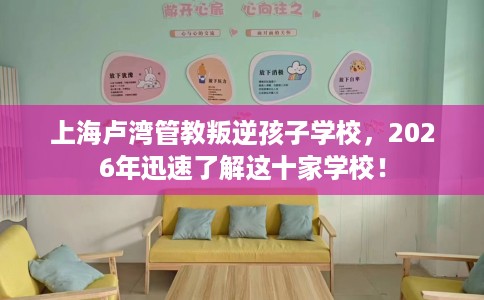 上海卢湾管教叛逆孩子学校，2026年迅速了解这十家学校！