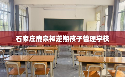 石家庄鹿泉叛逆期孩子管理学校