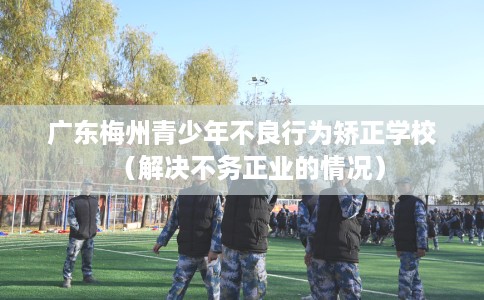 广东梅州青少年不良行为矫正学校（解决不务正业的情况）