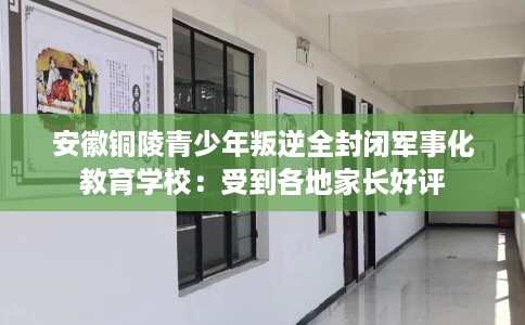 安徽铜陵青少年叛逆全封闭军事化教育学校：受到各地家长好评