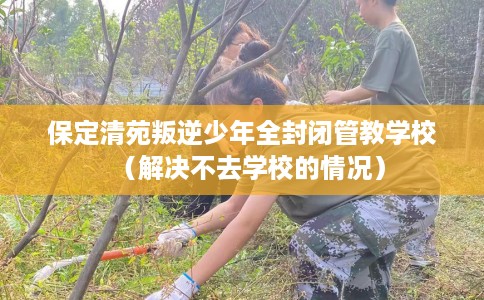 保定清苑叛逆少年全封闭管教学校（解决不去学校的情况）