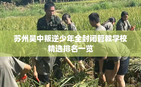 苏州吴中叛逆少年全封闭管教学校精选排名一览