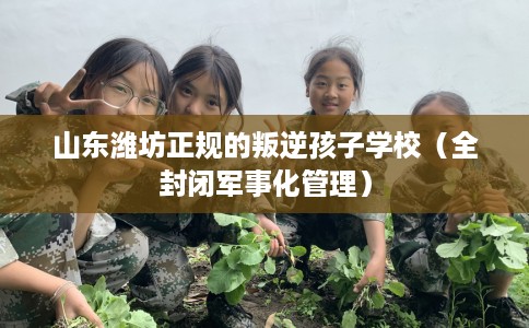 山东潍坊正规的叛逆孩子学校（全封闭军事化管理）