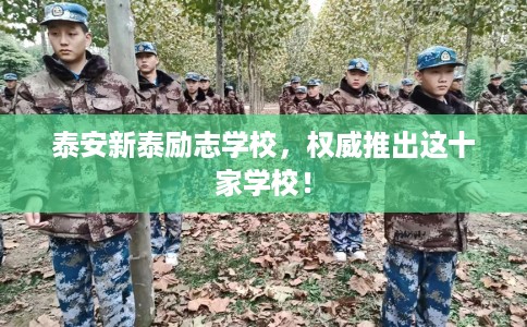 泰安新泰励志学校，权威推出这十家学校！