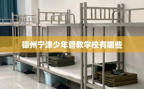 德州宁津少年管教学校有哪些