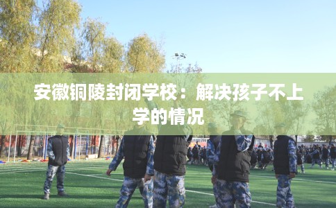 安徽铜陵封闭学校：解决孩子不上学的情况
