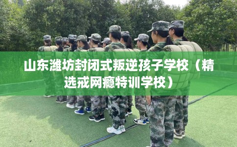 山东潍坊封闭式叛逆孩子学校（精选戒网瘾特训学校）